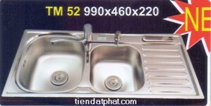 Chậu rửa bát Inox Tân Mỹ TM52
