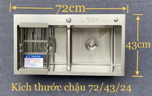 Chậu rửa bát Kagol H7243