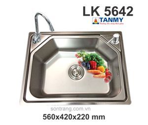 Chậu rửa bát Lucky LK5642, 1 hố