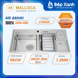 Chậu rửa bát Malloca MS 8804 N