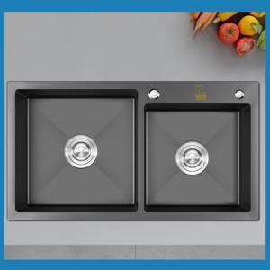 Chậu rửa bát Roslerer RL04-8245 Nano Lệch