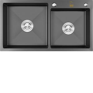 Chậu rửa bát Roslerer RL04-8245 Nano Lệch