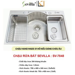 Chậu rửa bát Sevilla SV-7848