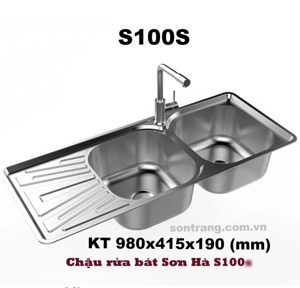 Chậu rửa bát Sơn Hà S100