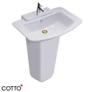 Chậu rửa chân dài COTTO C01467/C4116