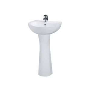 Chậu rửa chân đứng Caesar L2150+P2440