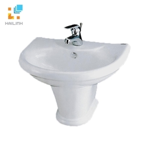 Chậu rửa chân lửng Caesar L2230 + P2433