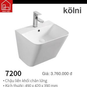 Chậu rửa chân lửng Kolni 7200