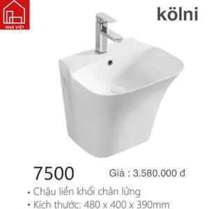 Chậu rửa chân lửng Kolni 7500