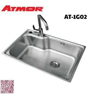 Chậu rửa chén 1 hộc Atmor AT-1G02