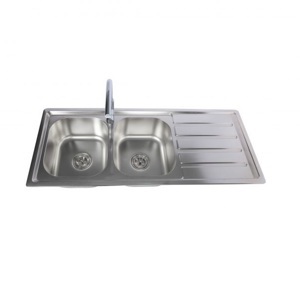 Chậu rửa chén 2 hộc 1 cánh Atmor AT-A19