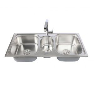 Chậu rửa chén 3 hộc Atmor AT-618