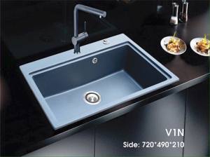 Chậu rửa chén bằng đá Việt Mỹ V1N