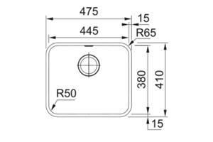 Chậu rửa chén bát Franke BCX 110