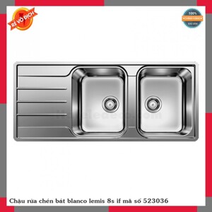 Chậu rửa chén Blanco Lemis 8 S-IF 523036