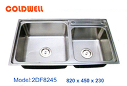 Chậu rửa chén Coldwell 2DF8245