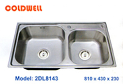 Chậu rửa chén Coldwell 2DL8143