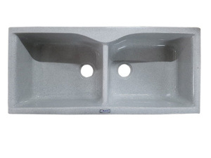 Chậu rửa chén đá nhân tạo 2 hộc S2N-11