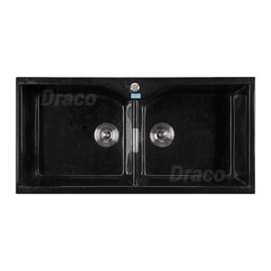 Chậu rửa chén Draco S3298DDB, 2 hố