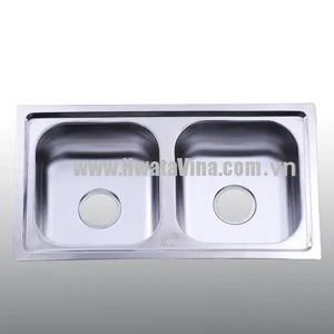 Chậu rửa chén Hwata 2 hộc BD5