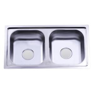 Chậu rửa chén Hwata 2 hộc BD5