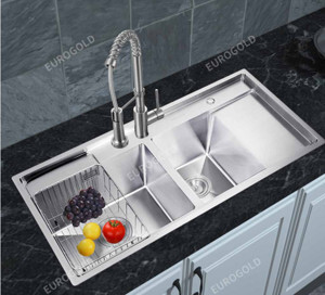 Chậu rửa chén inox Eurogold EUP39850
