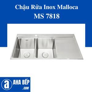 Chậu rửa chén inox Malloca MS 7818