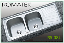 Chậu rửa chén Inox Romatek RS-08L