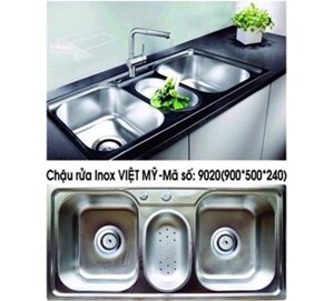 Chậu rửa chén Inox Việt Mỹ 9020