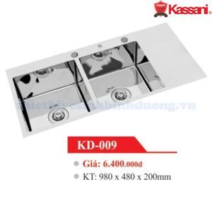 Chậu rửa chén Kassani KD-009