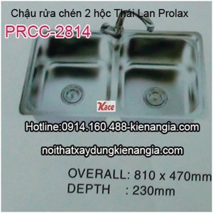 Chậu rửa chén Prolax PRCC-2814