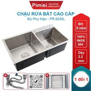 Chậu rửa chén Proxia PR-8245L