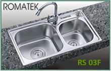 Chậu rửa chén Romatek RS 03F