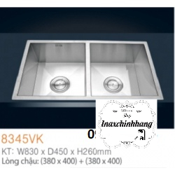 Chậu rửa chén SUS 304 Erowin 8345VK