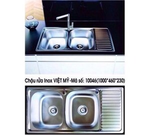 Chậu rửa chén Việt Mỹ 10046