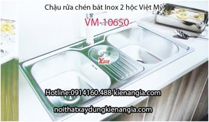 Chậu rửa chén Việt Mỹ 10650