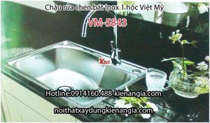 Chậu rửa chén Việt Mỹ 5843