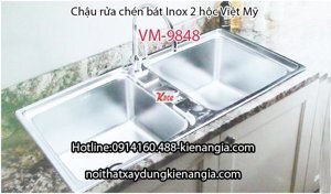 Chậu rửa chén Việt Mỹ 9848