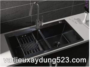 Chậu rửa chén Việt Mỹ inox phủ Nano ND.8245D