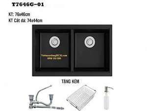 Chậu rửa đá Creave C7646B