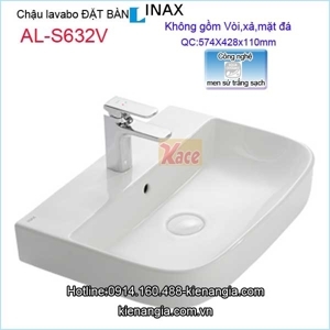 Chậu rửa đặt bàn Inax AL-S632V