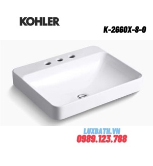 Chậu rửa đặt trên bàn KOHLER Forefront K-2660X-1-0