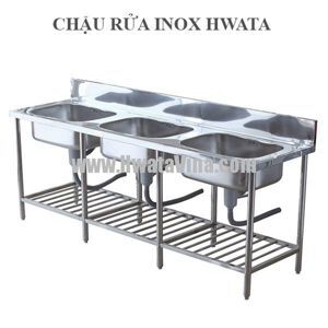 Chậu rửa inox công nghiệp Hwata CN3