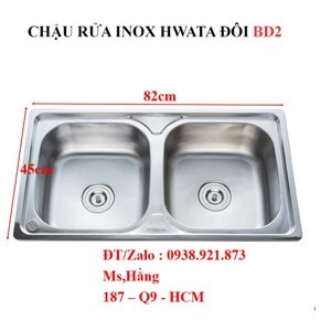 Chậu rửa inox Hwata BD2