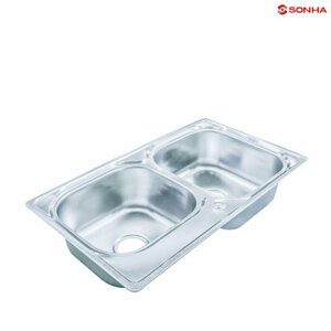 Chậu rửa inox Sơn Hà SHN2H-790