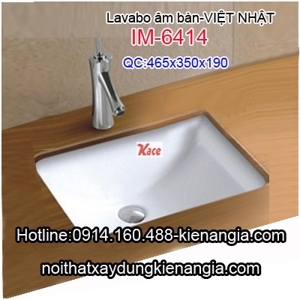 Chậu rửa lavabo âm bàn Imex IM 6414