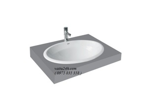 Chậu rửa lavabo âm bàn Viglacera CD21