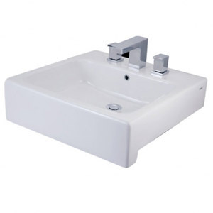 Chậu rửa lavabo bán âm bàn TOTO LW641NCJW/F