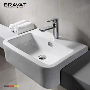 Chậu rửa lavabo Bravat C22149W-1-ENG