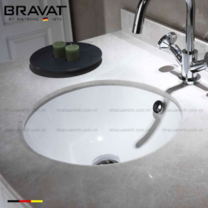 Chậu rửa lavabo Bravat C22326W-ENG